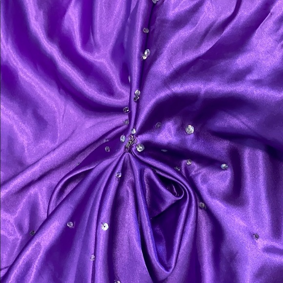Mori Lee Purple Prom Dress - Picture 7 of 7